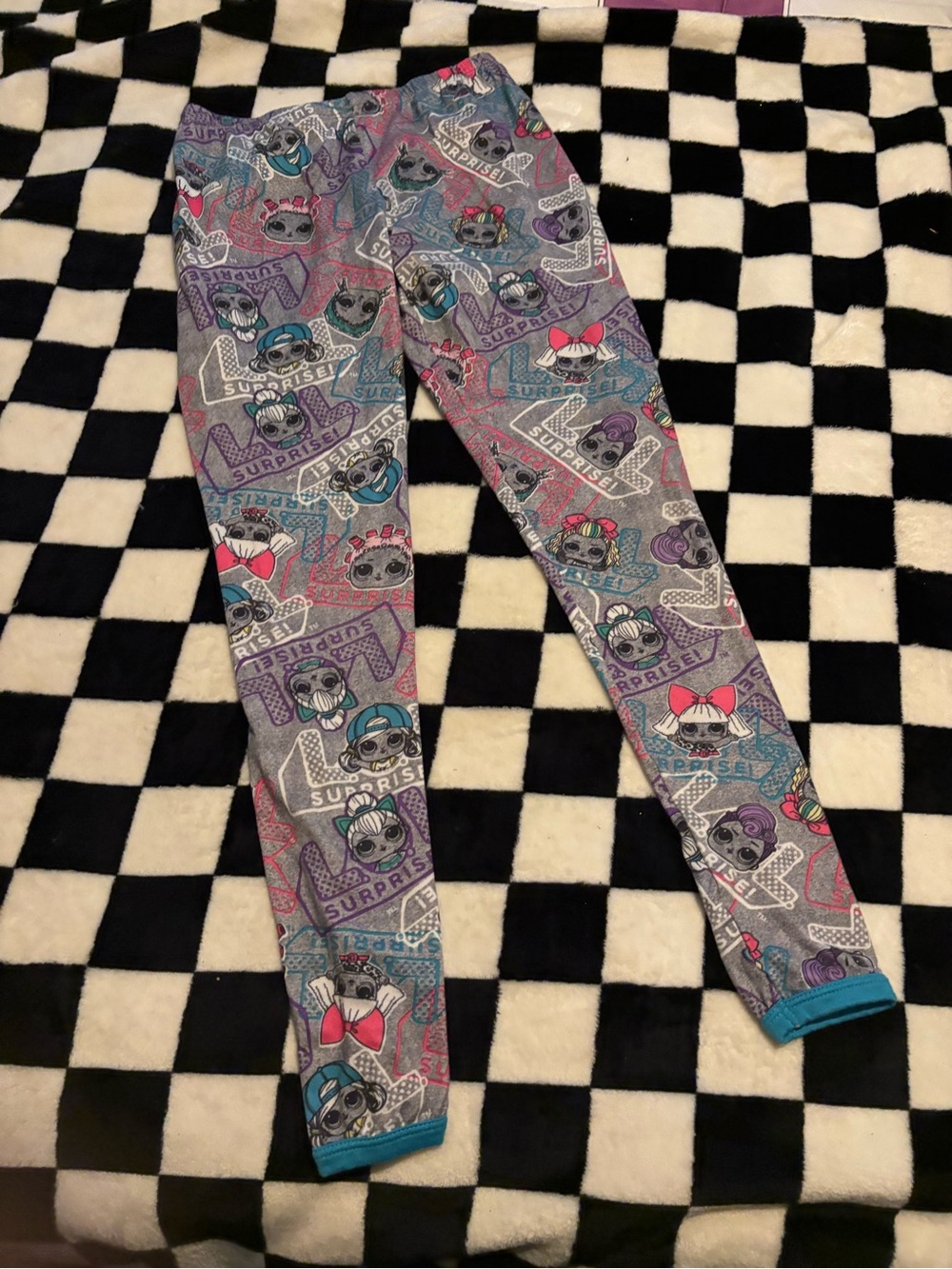 Girls medium lol doll pj pants